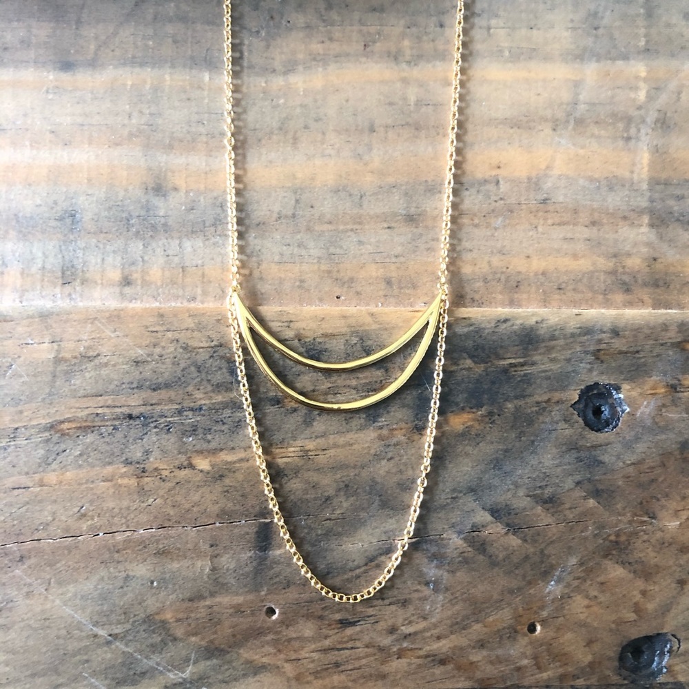 Gorjana Long Gold Necklace NWT